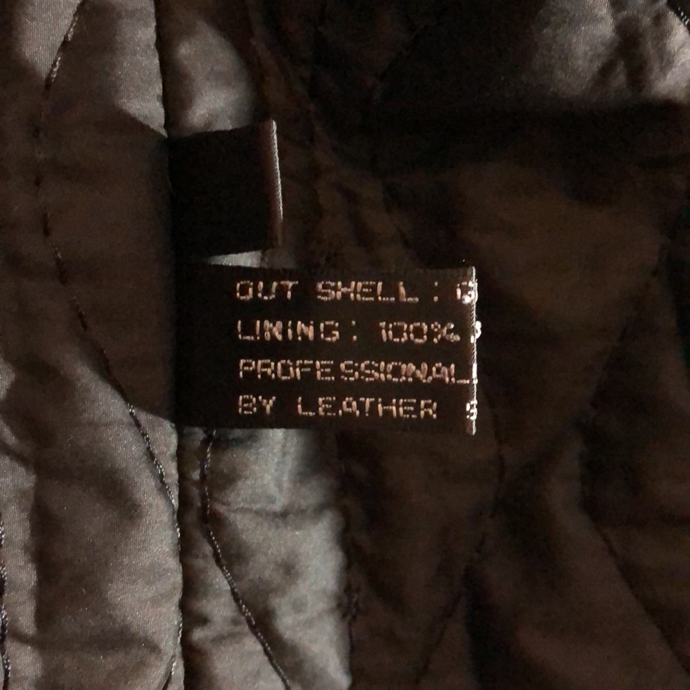 Vintage Leather & Rabbit Coat. - Picture 14 of 17